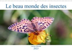 Le beau monde des insectes (Calendrier mural 2023 DIN A3 horizontal)