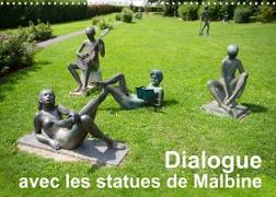 Dialogue avec les statues de Malbine (Calendrier mural 2023 DIN A3 horizontal)
