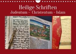 Heilige Schriften. Judentum, Christentum, Islam (Wandkalender 2023 DIN A4 quer)