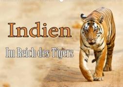 Indien - Im Reich des Tigers (Wandkalender 2023 DIN A2 quer)