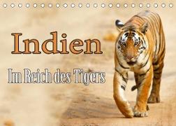Indien - Im Reich des Tigers (Tischkalender 2023 DIN A5 quer)