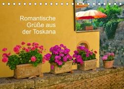 Romantische Grüße aus der Toskana (Tischkalender 2023 DIN A5 quer)