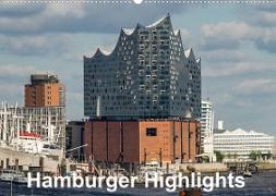 Hamburger Highlights (Wandkalender 2023 DIN A2 quer)
