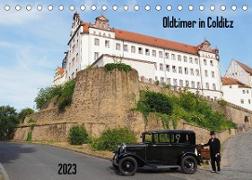 Oldtimer in Colditz (Tischkalender 2023 DIN A5 quer)