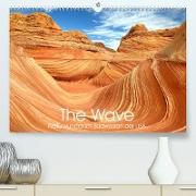 The Wave: Naturwunder im Südwesten der USA (Premium, hochwertiger DIN A2 Wandkalender 2023, Kunstdruck in Hochglanz)
