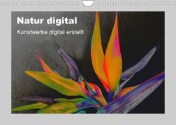 Natur Digital (Wandkalender 2023 DIN A4 quer)