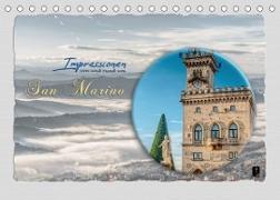 Impressionen - von und rund um San Marino (Tischkalender 2023 DIN A5 quer)