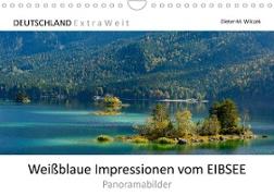 Weißblaue Impressionen vom EIBSEE Panoramabilder (Wandkalender 2023 DIN A4 quer)