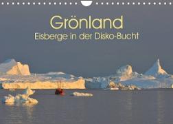 Grönland: Eisberge in der Disko Bucht (Wandkalender 2023 DIN A4 quer)
