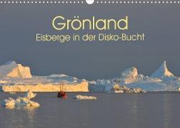Grönland: Eisberge in der Disko Bucht (Wandkalender 2023 DIN A3 quer)