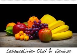 Lebenselixier Obst und Gemüse (Wandkalender 2023 DIN A2 quer)