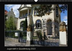 Jugendstil in Quedlinburg (Wandkalender 2023 DIN A3 quer)