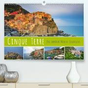 Cinque Terre - die bunten Dörfer Liguriens (Premium, hochwertiger DIN A2 Wandkalender 2023, Kunstdruck in Hochglanz)