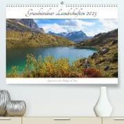 Graubündner Landschaften 2023 (Premium, hochwertiger DIN A2 Wandkalender 2023, Kunstdruck in Hochglanz)