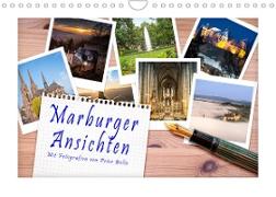 Marburger Ansichten (Wandkalender 2023 DIN A4 quer)
