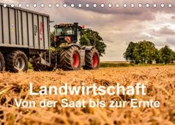 Landwirtschaft - Von der Saat bis zur Ernte (Tischkalender 2023 DIN A5 quer)