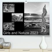 Girls and Nature (Premium, hochwertiger DIN A2 Wandkalender 2023, Kunstdruck in Hochglanz)