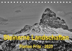 Steinerne Landschaften in Südtirol (Tischkalender 2023 DIN A5 quer)