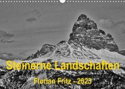 Steinerne Landschaften in Südtirol (Wandkalender 2023 DIN A3 quer)