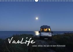 Vanlife - Leben, fahren, frei sein mit dem Wohnmobil (Wandkalender 2023 DIN A3 quer)