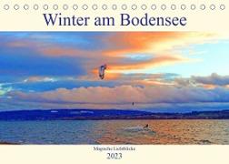 Winter am Bodensee ¿ Magische Lichtblicke (Tischkalender 2023 DIN A5 quer)