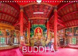 BUDDHA - Buddhistische Tempel in Nordthailand (Wandkalender 2023 DIN A4 quer)