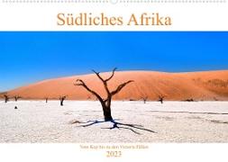 Südliches Afrika - Vom Kap bis zu den Victoria Fällen (Wandkalender 2023 DIN A2 quer)