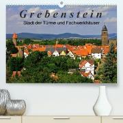 Grebenstein - Stadt der Türme und Fachwerkhäuser (Premium, hochwertiger DIN A2 Wandkalender 2023, Kunstdruck in Hochglanz)