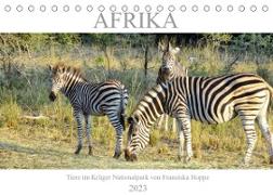 Afrika - Tiere im Krüger Nationalpark (Tischkalender 2023 DIN A5 quer)