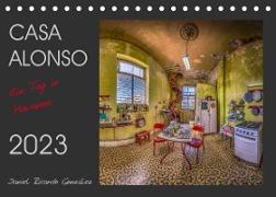 CASA ALONSO - Ein Tag in Havanna (Tischkalender 2023 DIN A5 quer)