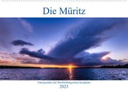 Die Müritz - Naturparadies der Mecklenburgischen Seenplatte (Wandkalender 2023 DIN A2 quer)