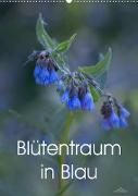 Blütentraum in Blau (Wandkalender 2023 DIN A2 hoch)