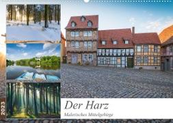 Der Harz - Malerisches Mittelgebirge (Wandkalender 2023 DIN A2 quer)