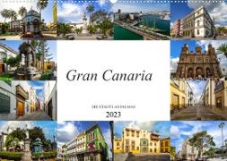 Gran Canaria Die Stadt Las Palmas (Wandkalender 2023 DIN A2 quer)