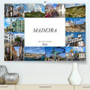 Madeira Die Stadt Funchal (Premium, hochwertiger DIN A2 Wandkalender 2023, Kunstdruck in Hochglanz)