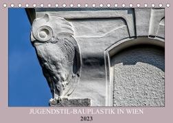 Jugendstil-Bauplastik in Wien (Tischkalender 2023 DIN A5 quer)