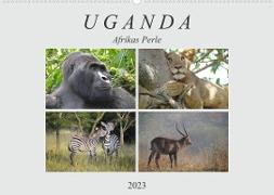 Afrikas Perle Uganda (Wandkalender 2023 DIN A2 quer)
