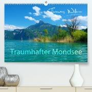 Traumhafter Mondsee (Premium, hochwertiger DIN A2 Wandkalender 2023, Kunstdruck in Hochglanz)