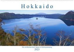 Hokkaido - Die nördlichste Insel Japans in Herbststimmung (Wandkalender 2023 DIN A2 quer)