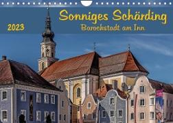 Sonniges Schärding, Barockstadt am Inn (Wandkalender 2023 DIN A4 quer)