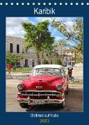 KARIBIK Oldtimer auf Kuba (Tischkalender 2023 DIN A5 hoch)
