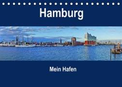 Hamburg - Mein Hafen (Tischkalender 2023 DIN A5 quer)