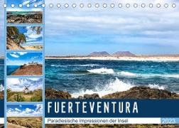 FUERTEVENTURA Paradiesische Impressionen der Insel (Tischkalender 2023 DIN A5 quer)