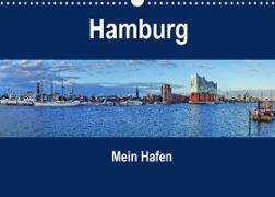 Hamburg - Mein Hafen (Wandkalender 2023 DIN A3 quer)