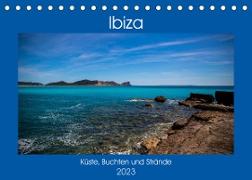Ibiza Küste, Buchten und Strände (Tischkalender 2023 DIN A5 quer)