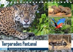 Tierparadies Pantanal (Tischkalender 2023 DIN A5 quer)