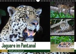 Jaguare im Pantanal (Wandkalender 2023 DIN A3 quer)