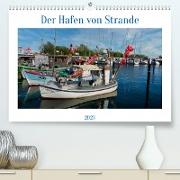 Der Hafen von Strande (Premium, hochwertiger DIN A2 Wandkalender 2023, Kunstdruck in Hochglanz)