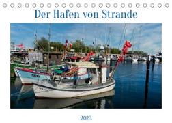 Der Hafen von Strande (Tischkalender 2023 DIN A5 quer)