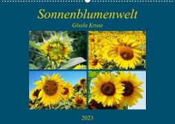 Sonnenblumenwelt (Wandkalender 2023 DIN A2 quer)